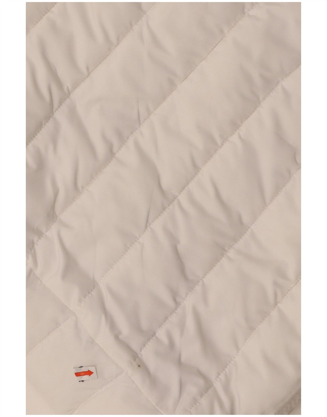 Giacca imbottita con cappuccio da donna SUPERDRY UK 14 Poliestere bianco medio