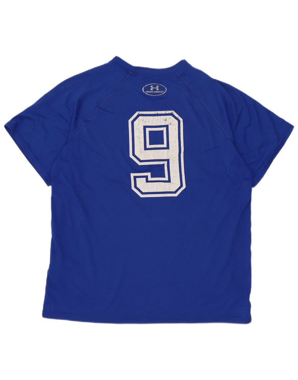 Maglietta grafica Under Armour per ragazzi Heat Gear 13-14 anni XL Blu