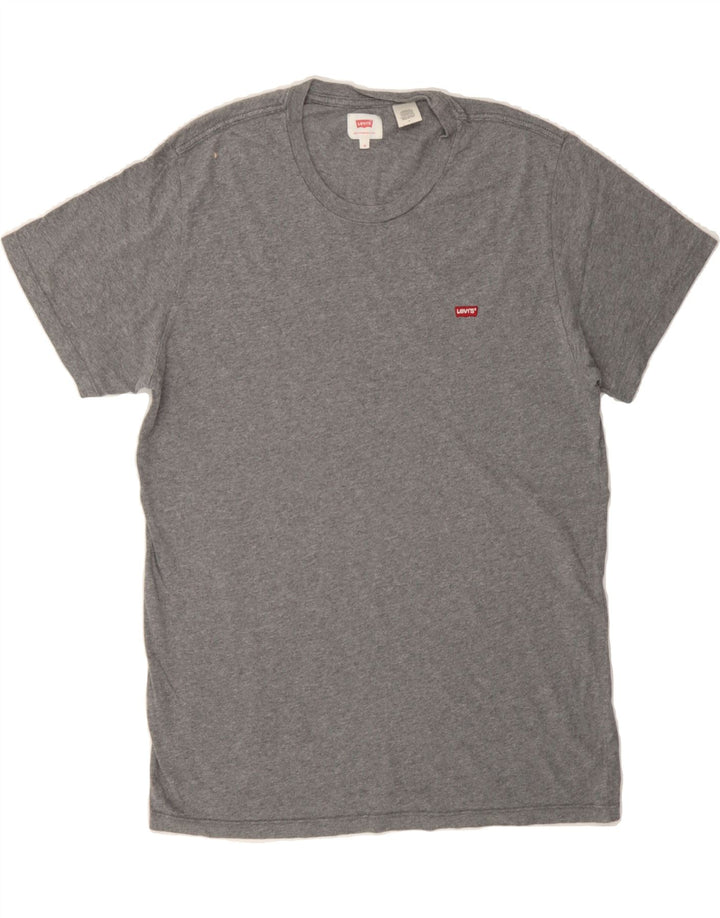 LEVI'S Mens T-Shirt Top Medium Grey Vintage Levi's and Second-Hand Levi's from Messina Hembry 