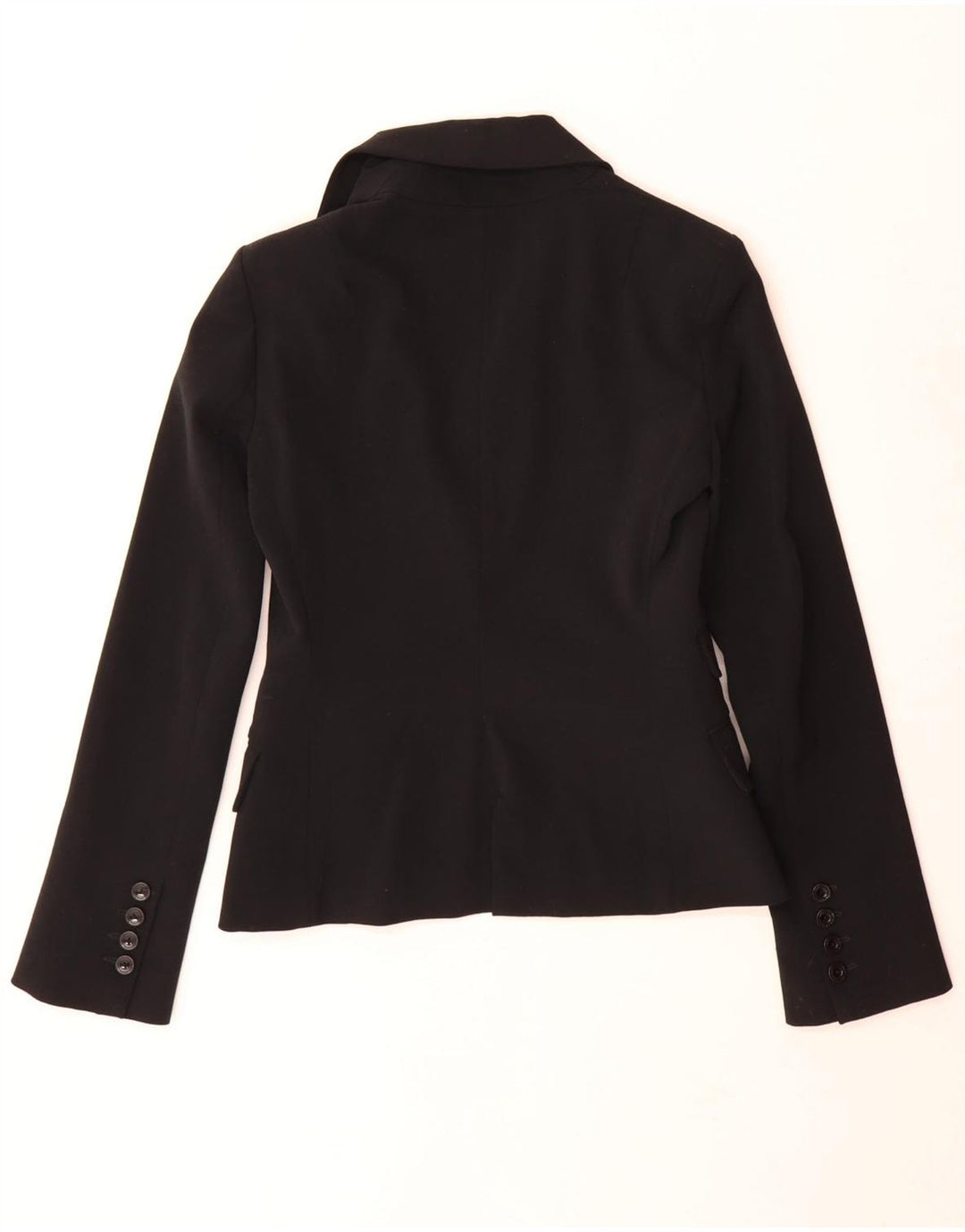 Giacca Blazer 1 Bottone Donna Patrizia Pepe IT 40 Small Nera Lana