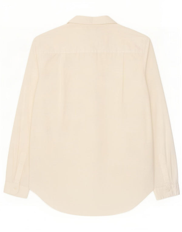 Zara Womens Shirt UK 10 Small White Cotton