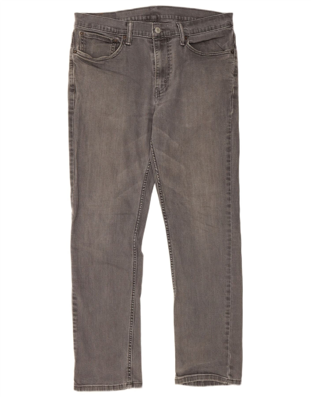 Levi's Uomo 511 Slim Jeans W34 L30 Cotone Grigio