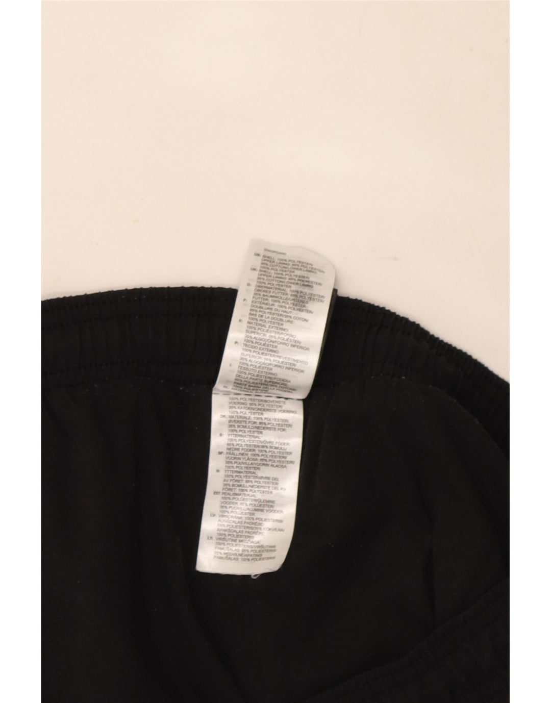 Pantaloni da tuta da uomo Adidas Joggers grandi neri in poliestere
