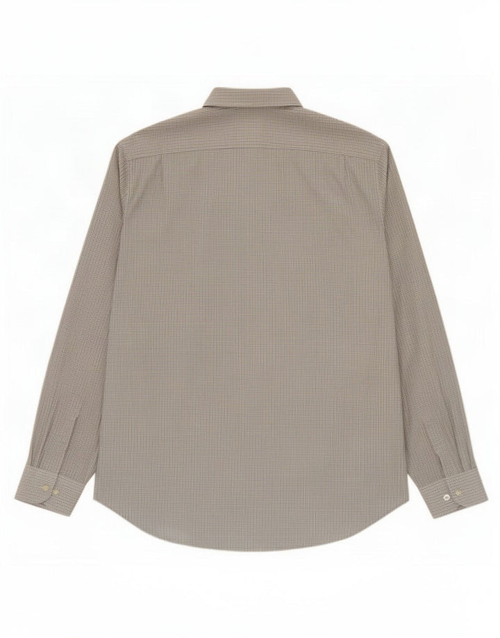 Camicia da uomo Carrera 2XL a quadri grigi