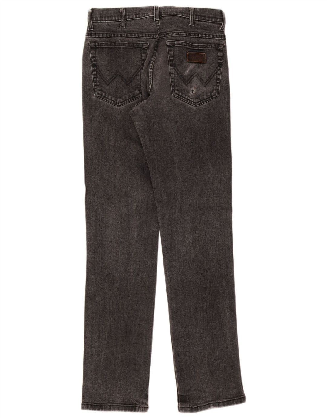 Jeans dritti elasticizzati Texas Wrangler da uomo W33 L34 cotone grigio