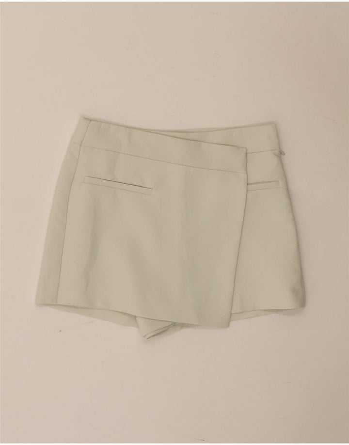 Pantaloni caldi Skort da donna Zara XS W25 poliestere verde