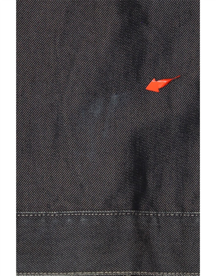 Giacca in denim corta da donna TED BAKER taglia 2 piccola in cotone grigio