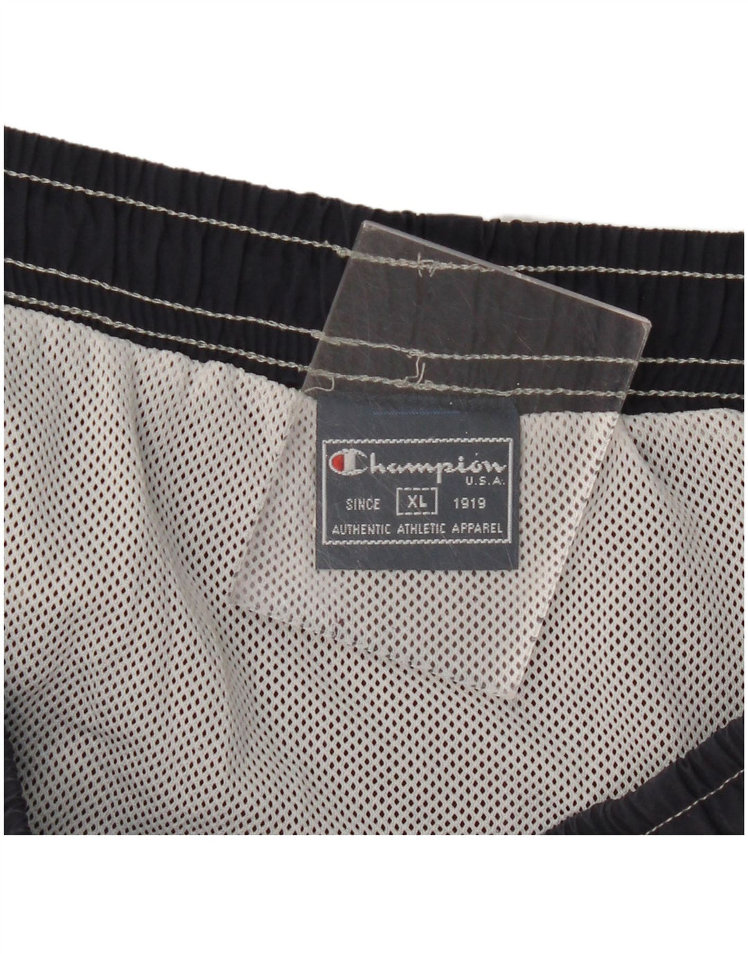 Pantaloncini da bagno da uomo CHAMPION XL blu navy in poliammide