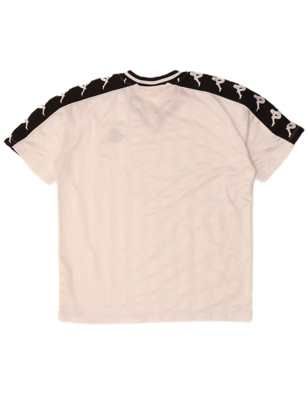 T-shirt grafica da uomo KAPPA Top in poliestere color block bianco medio