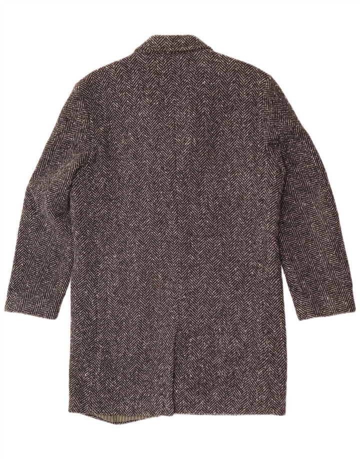 MARC O'POLO Cappotto Uomo IT 50 Large Grigio Lana Spinato