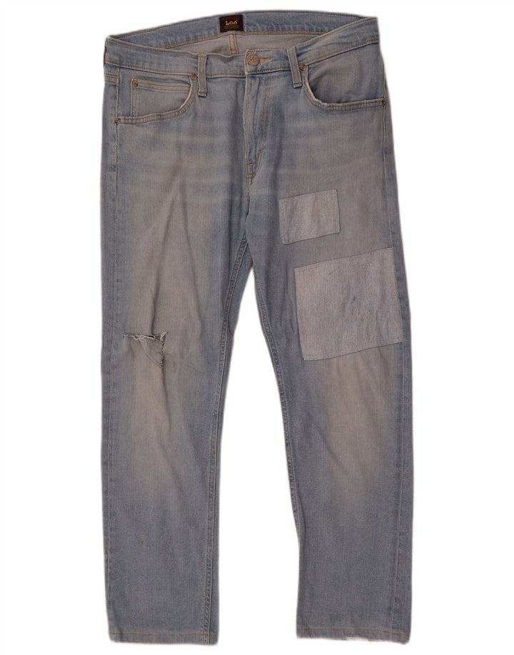 Jeans Lee Luke Slim da uomo W32 L27 cotone blu
