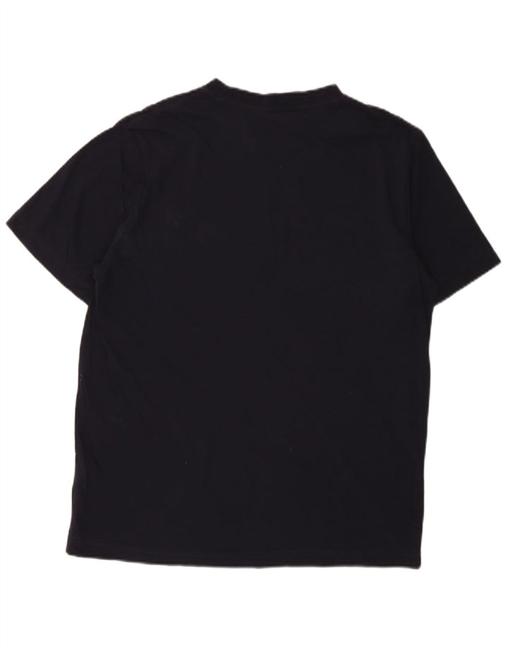 T-shirt da uomo Puma Top in cotone blu navy medio