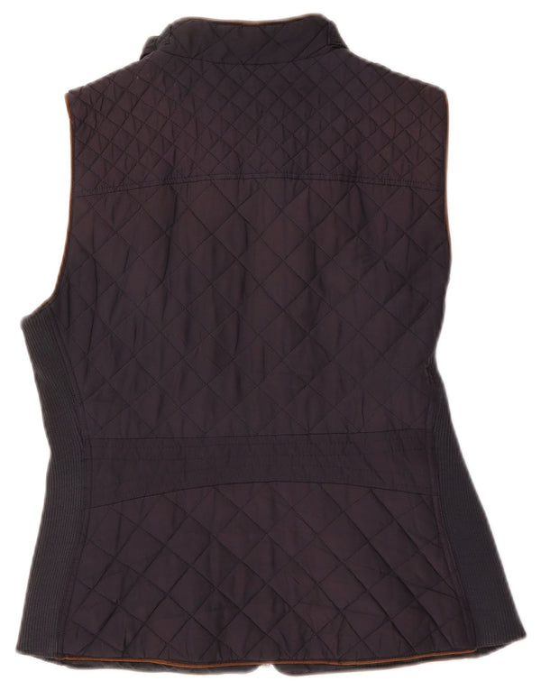 Gilet trapuntato da donna Zara UK 14 grande blu navy