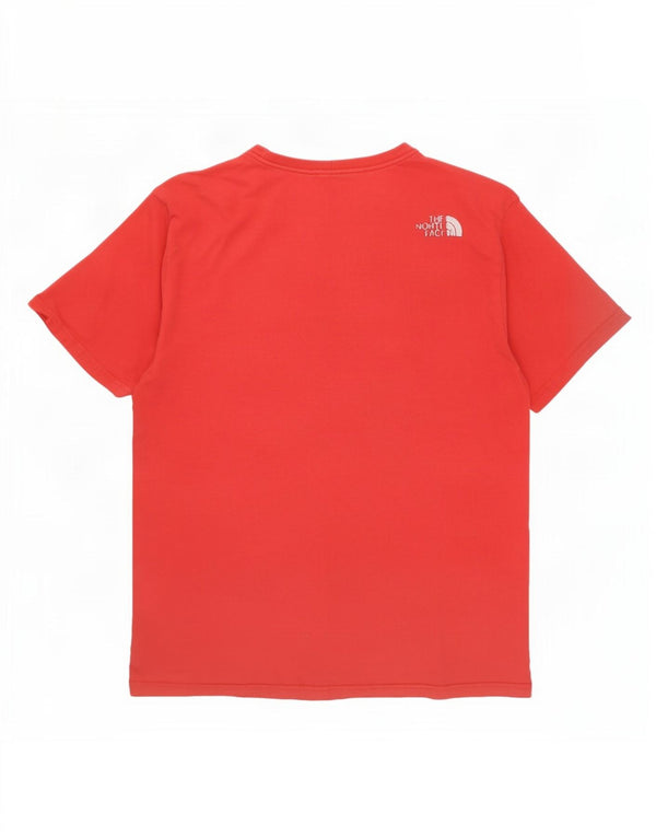 T-shirt grafica da uomo The North Face Top in cotone rosso medio