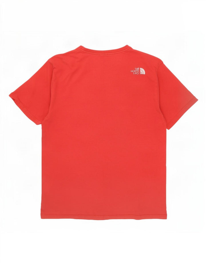 T-shirt grafica da uomo The North Face Top in cotone rosso medio