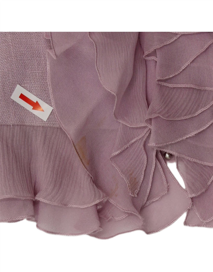 Giacca Bolero da donna Luisa Spagnoli IT 42 Lino viola medio