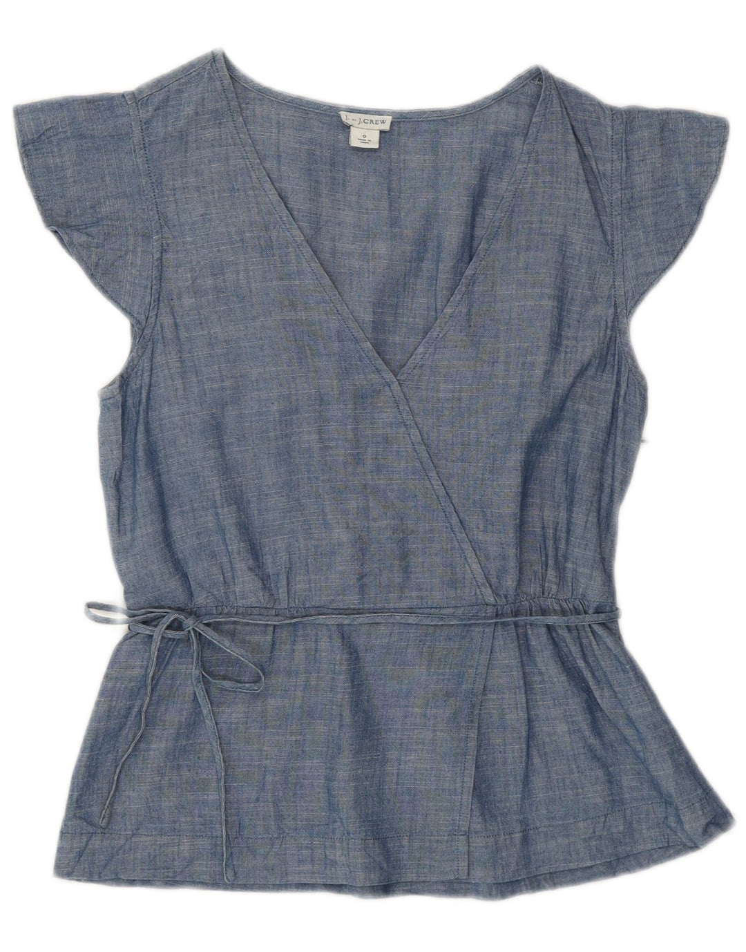 Top camicetta da donna J. CREW US 0 XS cotone blu