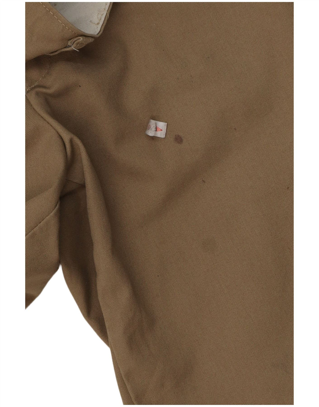Pantaloncini chino Vans Kap rossi da uomo W28 piccoli in poliestere kaki