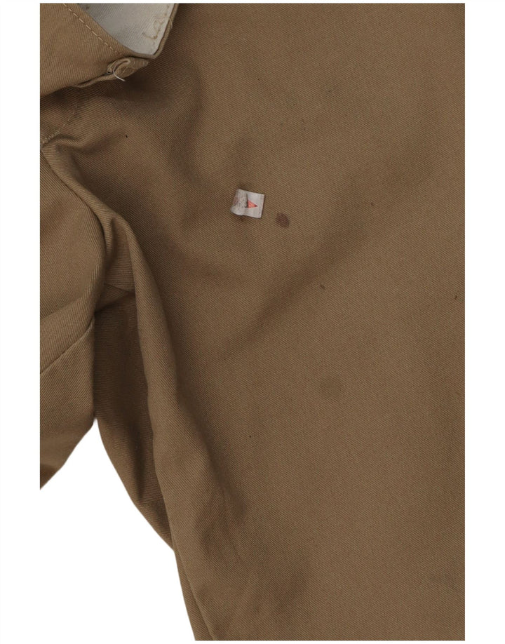 Pantaloncini chino Vans Kap rossi da uomo W28 piccoli in poliestere kaki