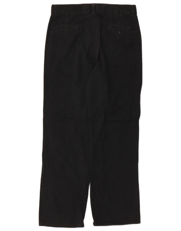 Pantaloni chino vestibilità regolare da ragazzo Izod 15-16 anni W30 L28 cotone nero