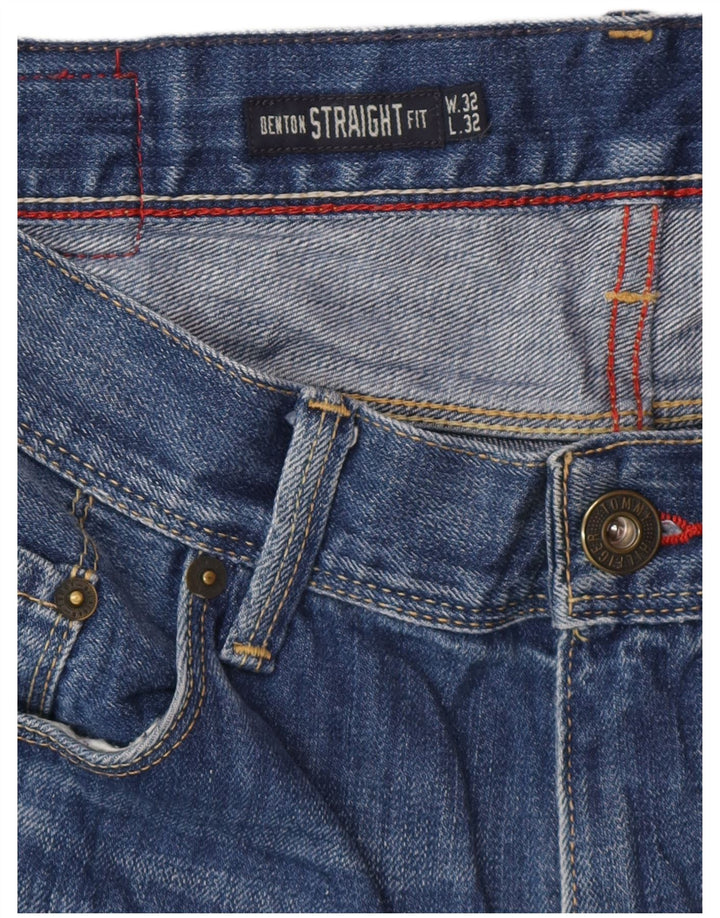 TOMMY HILFIGER Jeans dritti Benton da uomo W32 L32 cotone blu