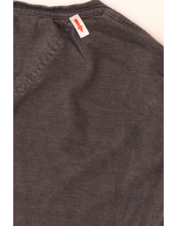 Calvin Klein Jeans Top da uomo a maniche lunghe XL in cotone grigio