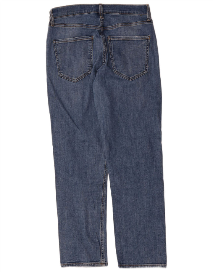 Jeans dritti da donna Zara EU 40 medi W30 L27 Blu