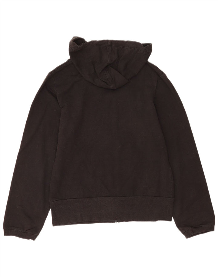 Maglione con cappuccio e zip Reebok da donna UK 12 medio nero