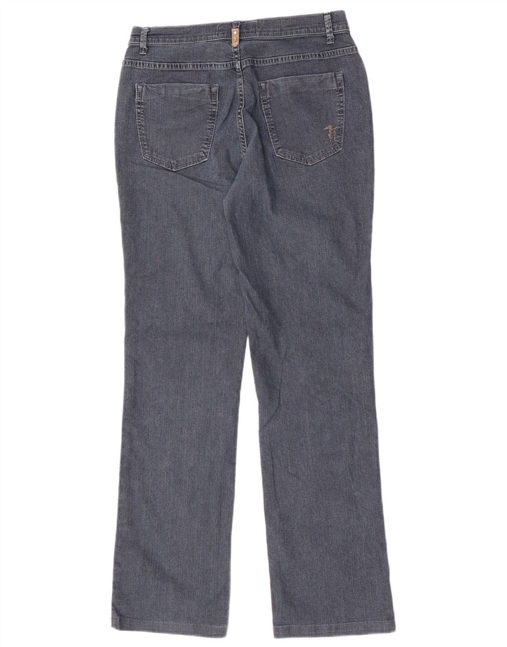 Jeans Dritti Donna Trussardi W30 L30 Grigi