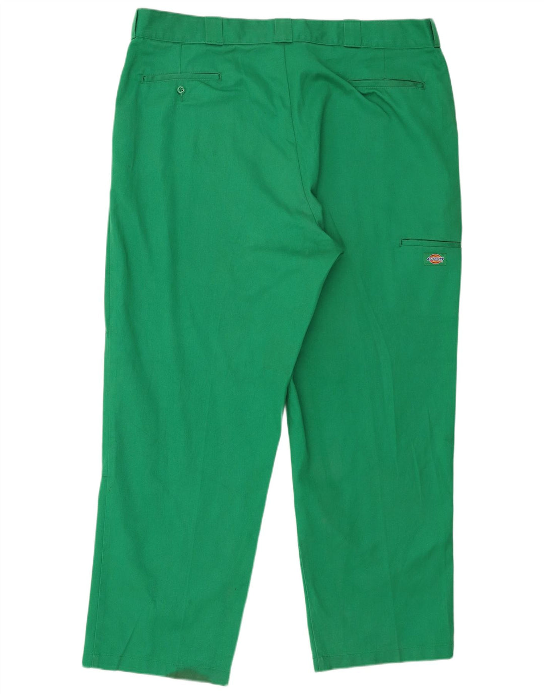 Pantaloni cargo dritti da uomo Dickies W44 L32 poliestere verde