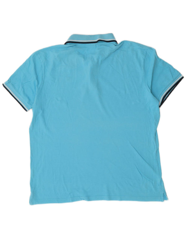 Polo Diadora Uomo XL Cotone Blu