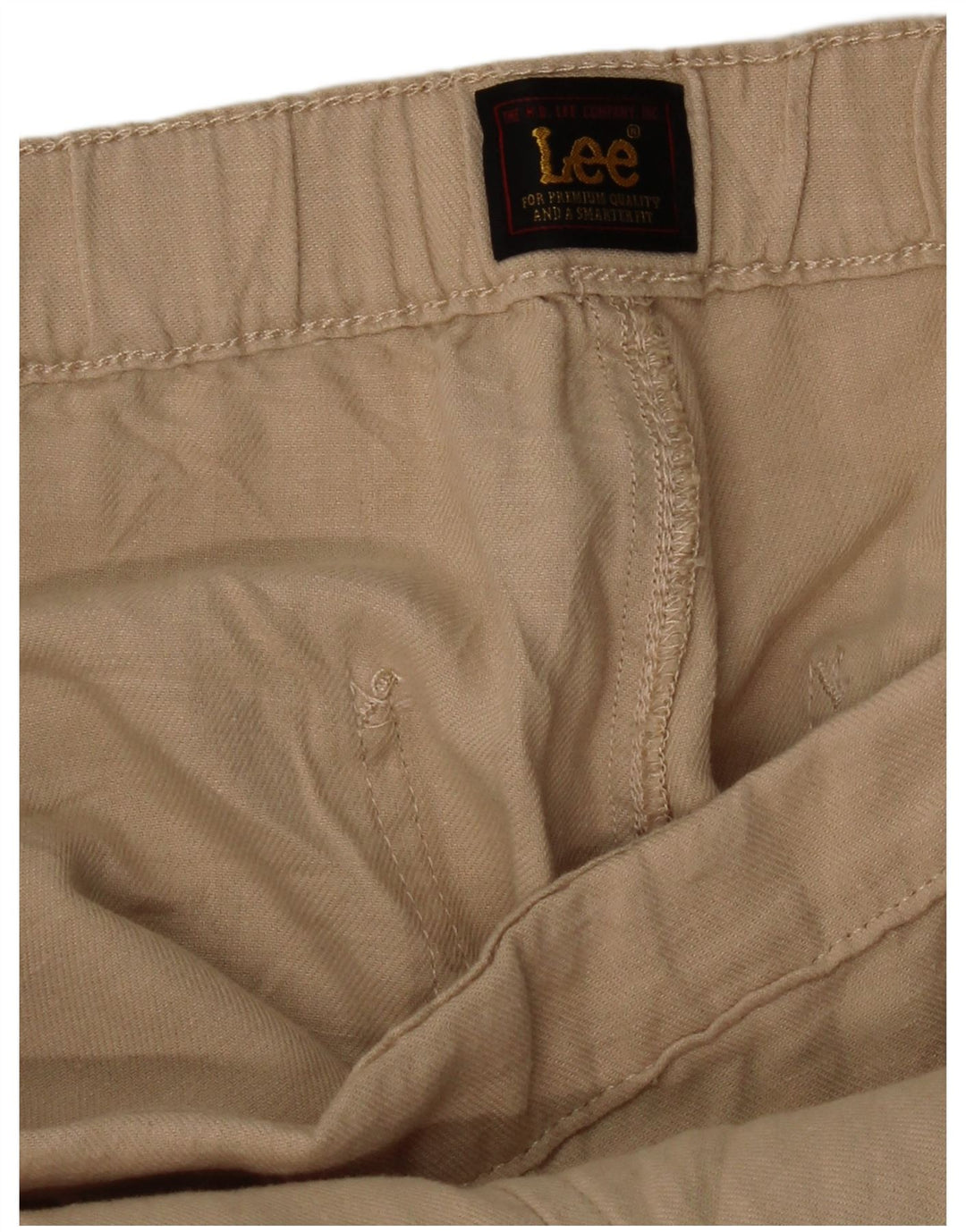 LEE Womens Casual Shorts UK 18 XL W36 Beige