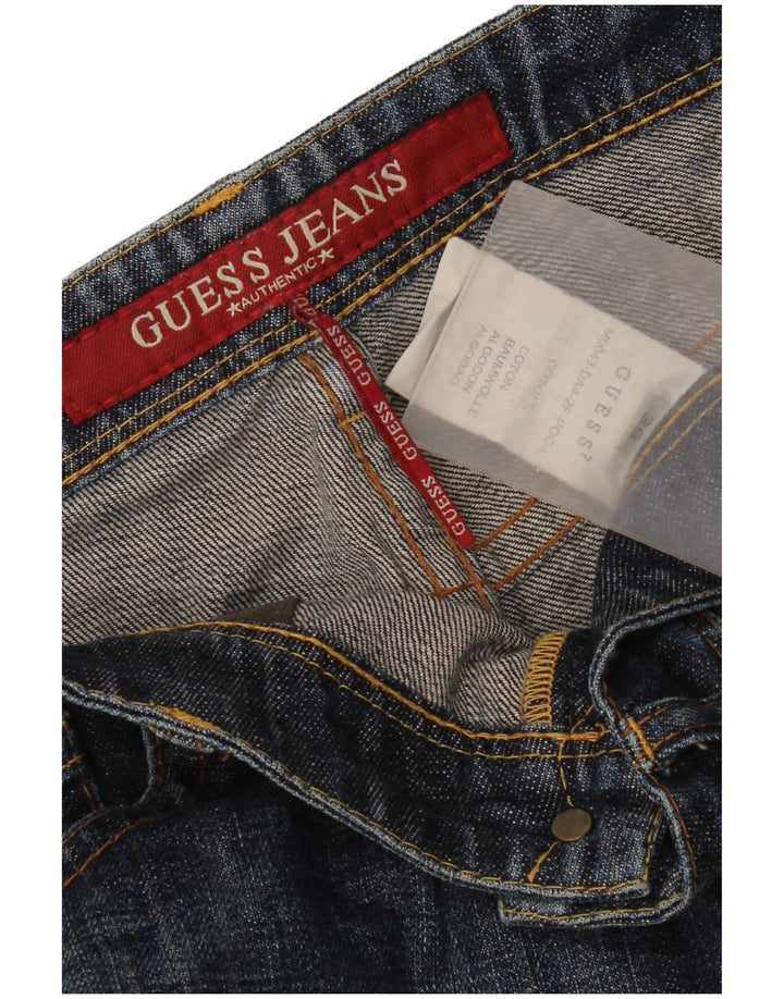 Jeans dritti da uomo Guess W38 L34 cotone blu
