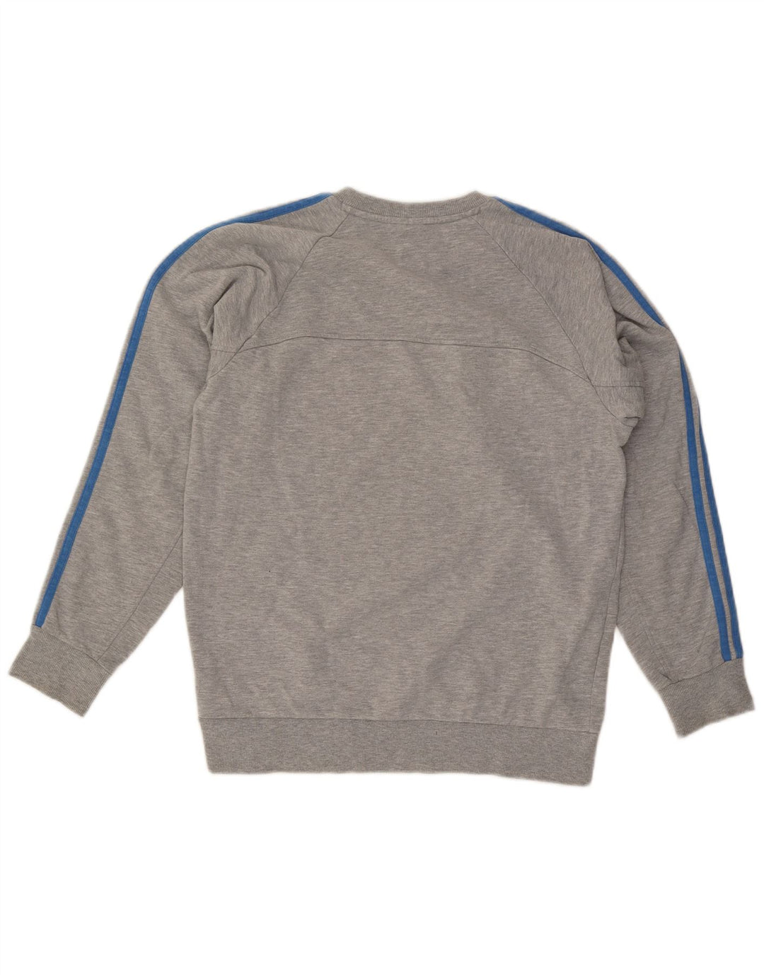 Felpa Adidas Uomo Maglione Cotone Grigio Medio