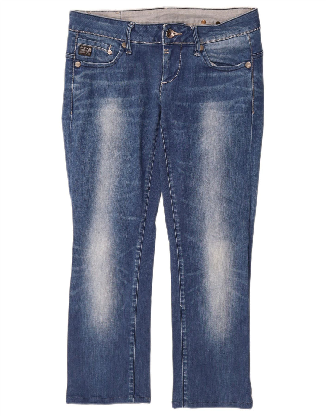 Jeans slim a vita bassa da donna G-Star W30 L27 Blu