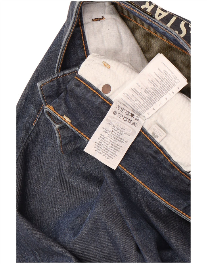 Jeans dritti da uomo G-Star W31 L34 cotone blu navy