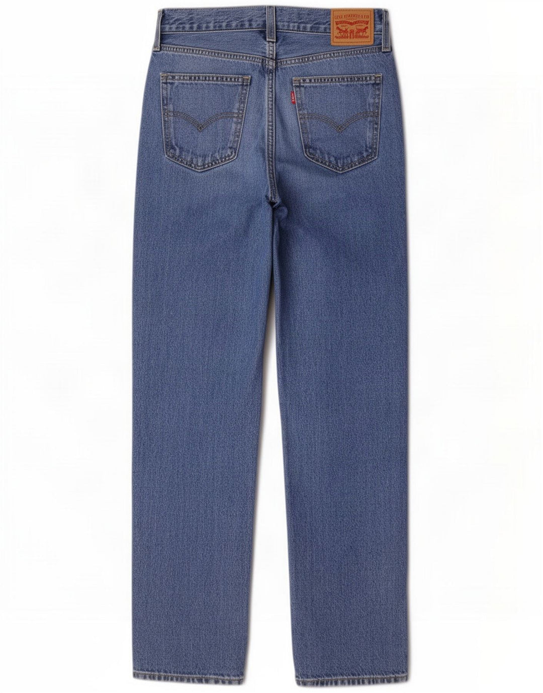Levi's Jeans dritti da donna W26 L30 Blu Cotone