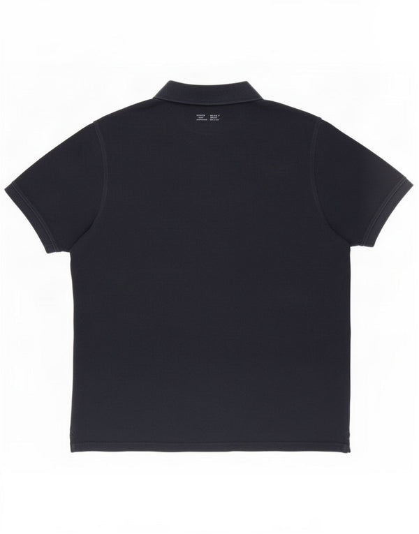 Polo da uomo Classic Fit Jack Wills XL in cotone blu navy