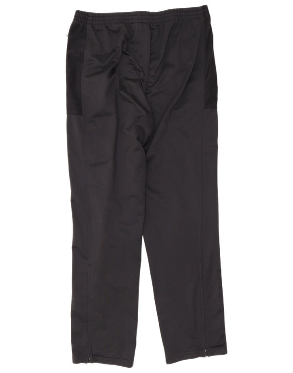 Pantaloni da tuta da uomo Adidas UK 42/44 Large Nero Poliestere