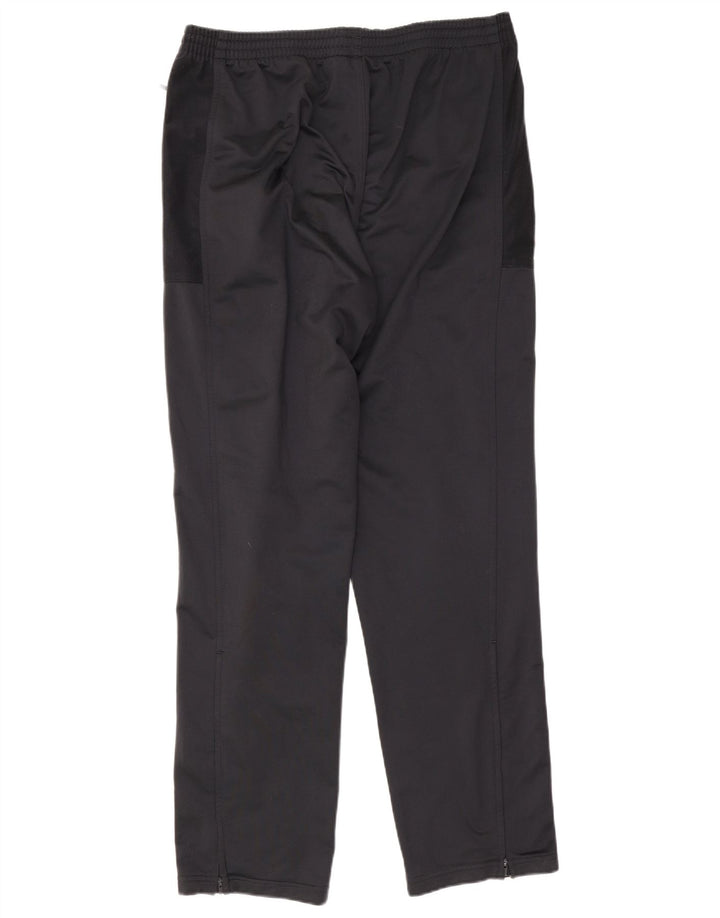 Pantaloni da tuta da uomo Adidas UK 42/44 Large Nero Poliestere