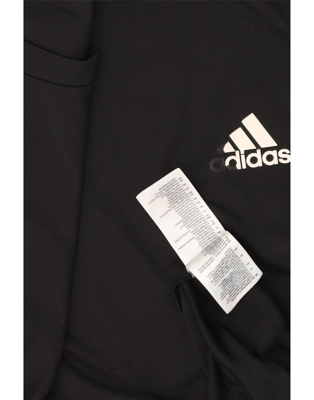 T-shirt grafica da uomo Adidas Top 2XL poliestere nero