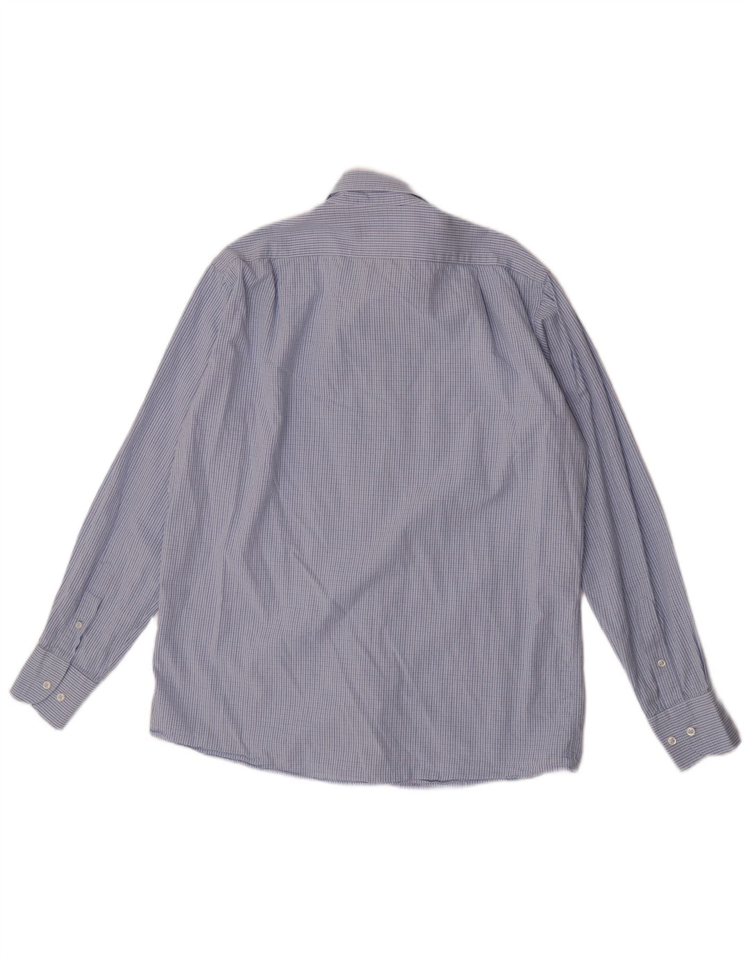 Camicia Trussardi Uomo Taglia 41 42 Large Blue Check