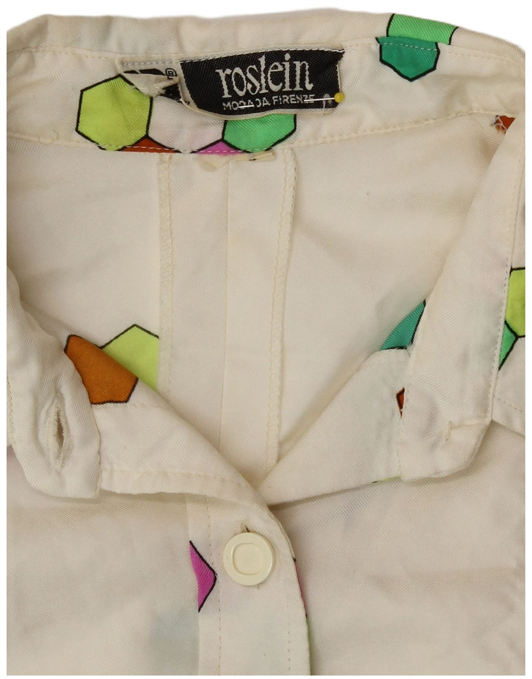 Abito a trapezio da donna Roslein UK 12 Medio multicolore geometrico