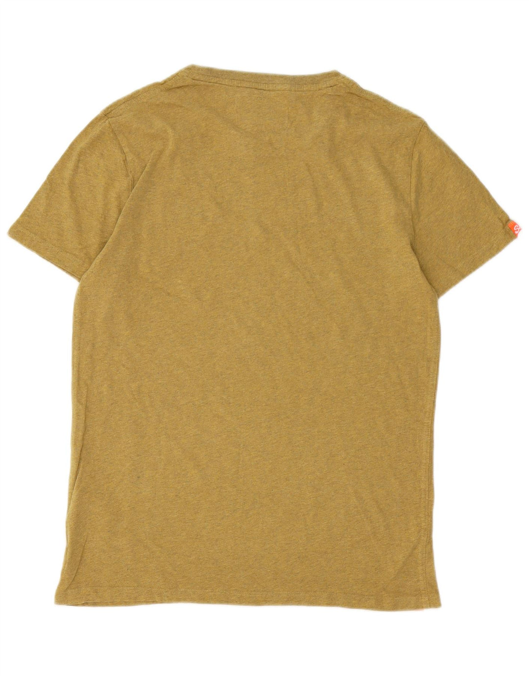 T-shirt da uomo SUPERDRY Top piccola in cotone kaki
