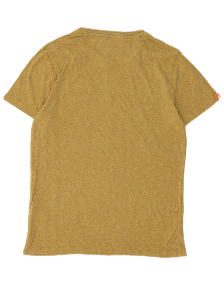 T-shirt da uomo SUPERDRY Top piccola in cotone kaki