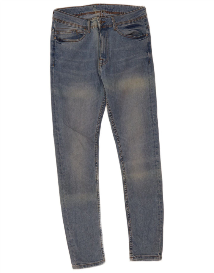Jeans skinny uomo Zara W30 L29 Blu