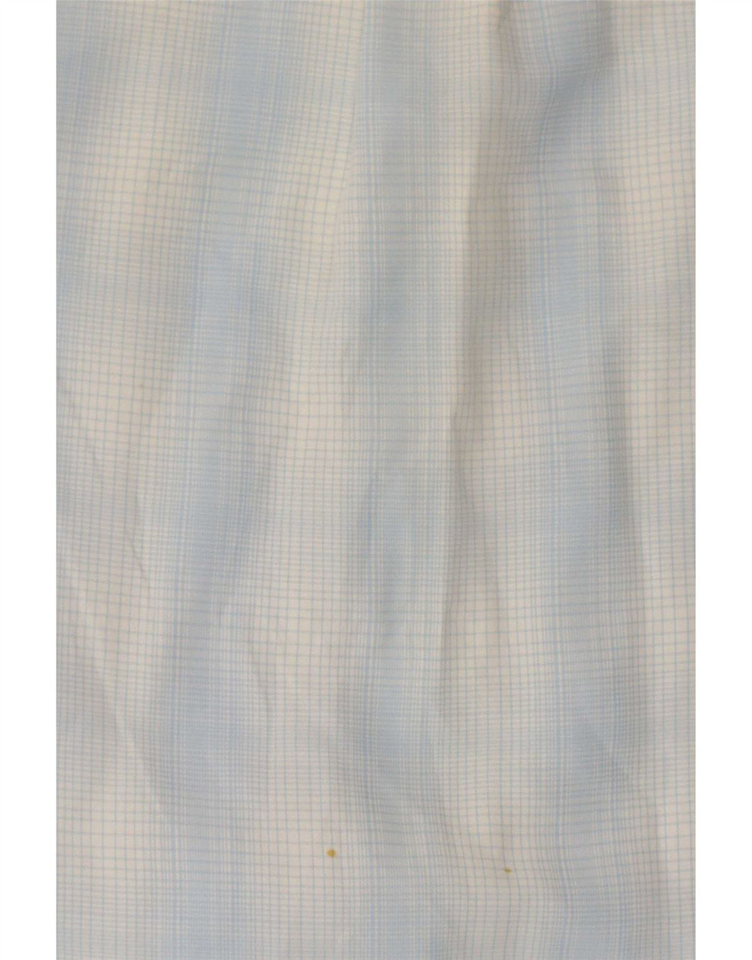 Camicia a maniche corte da uomo Pierre Cardin a quadri blu medio