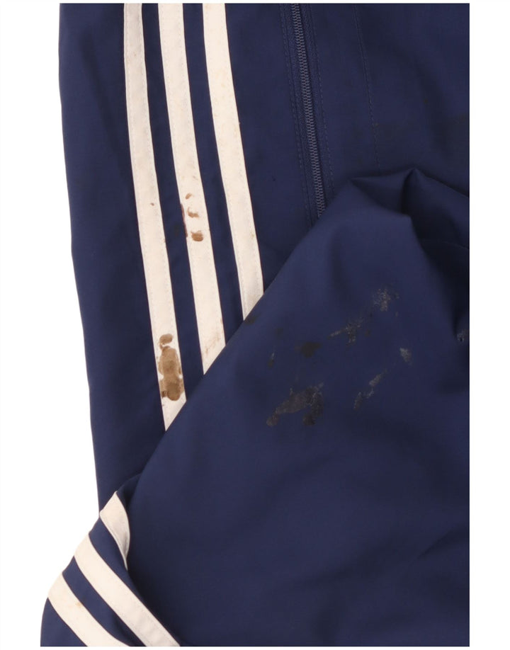 Pantaloni da tuta da uomo Adidas Joggers medi in poliestere blu navy