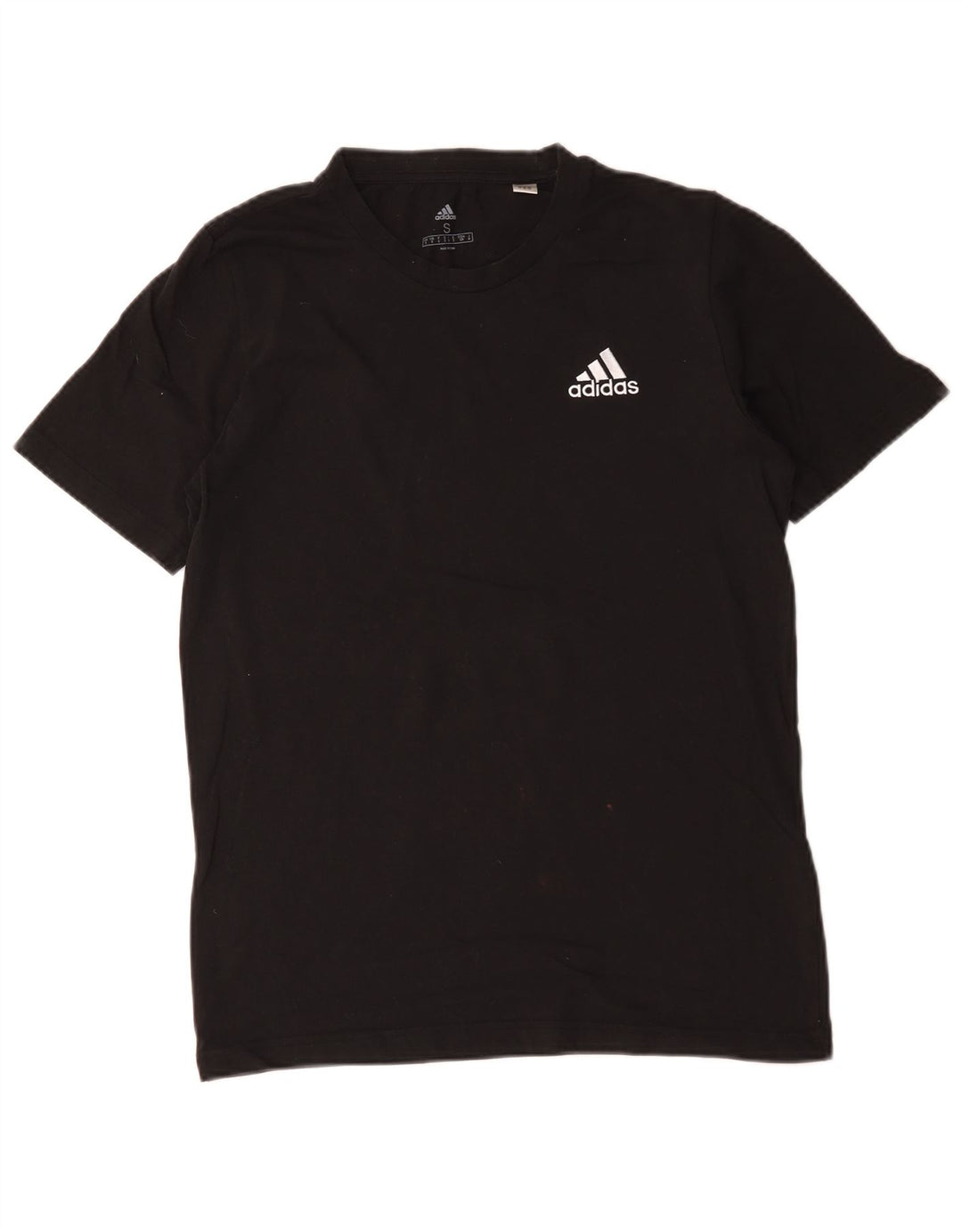 T-shirt Adidas da uomo Top Small in cotone nero