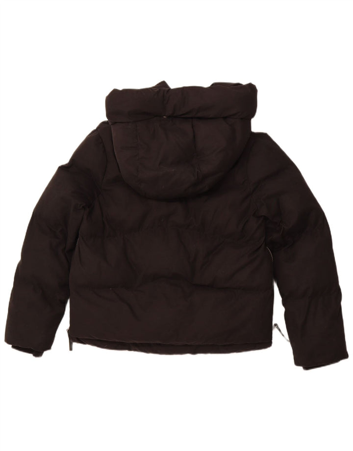 Giacca imbottita con cappuccio da donna ALL SAINTS UK 10 piccola in poliestere nero